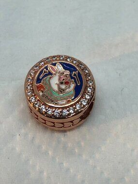 ✨ ✨Pandora Disney Parks It's Reigning Rabbits March Hare Alice Charm